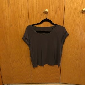 Gray Short Sleeve shirt